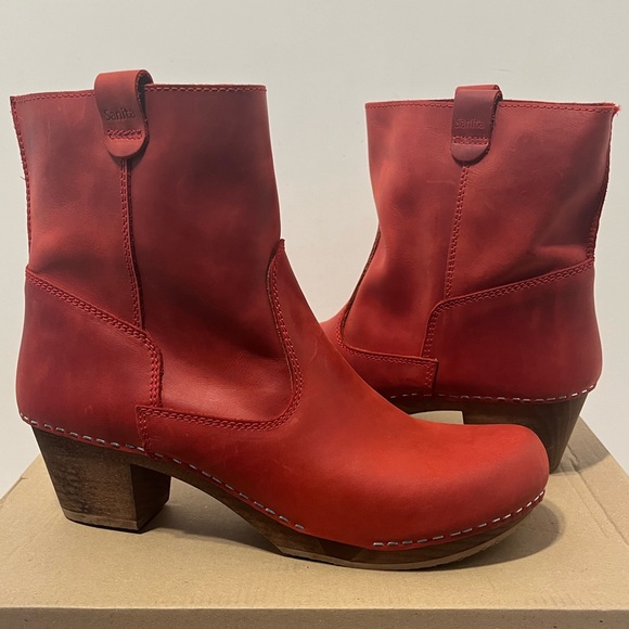 Sanita Hudson Oiled Leather Slip-on Boots